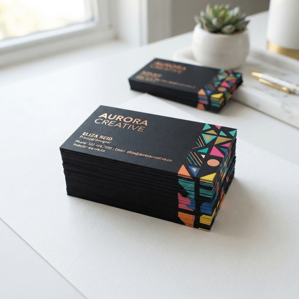 Business Cards — Premium Matte Finish Cards