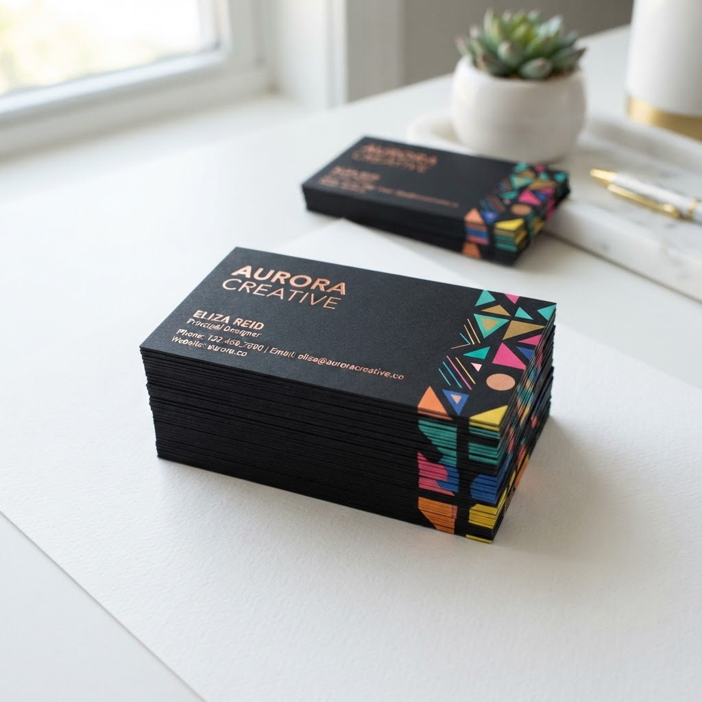 Business Cards — Premium Matte Finish Cards
